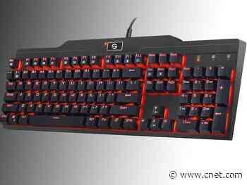 This LED backlit wireless mechanical gaming keyboard is now under $18     - CNET