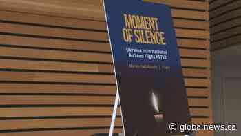 Moment of silence held in Lethbridge for Iran plane crash victims