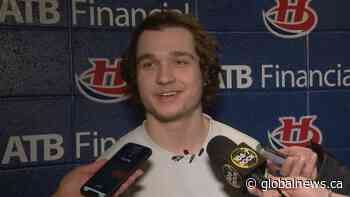 Cozens and Addison return to Lethbridge after World Junior Championship win