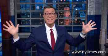 Colbert on Ukraine Evidence: ‘You Don’t Write the Crime Down, You Dummy’