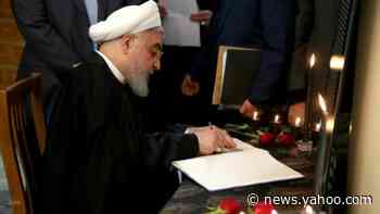 Iran's president urges 'unity' after plane protests