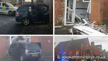 Residents speak of shock after car ploughs into County Durham home
