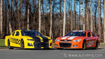 Hendrick Motorsports Track Attack is a custom, NASCAR-derived race car