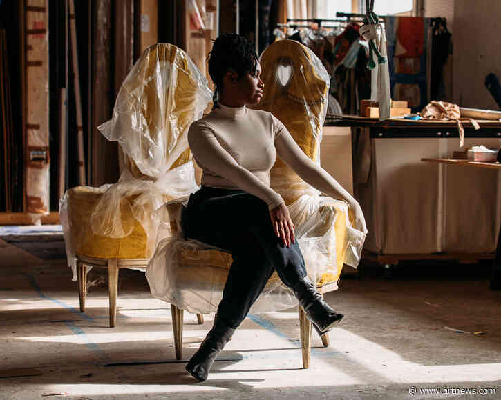 Tschabalala Self Paints a Picture: The Artist Expands the Possibilities of Portraiture