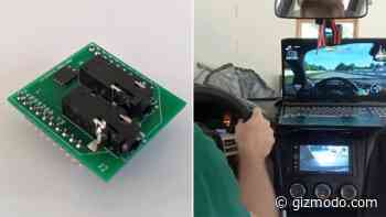 This Tiny Circuit Board Is the Last Ingredient You Need to Turn Your Car Into a Racing Game Controller