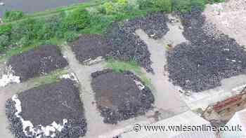 Ten thousand tyres at risk of causing major fire near schools and a hospital have been cleared