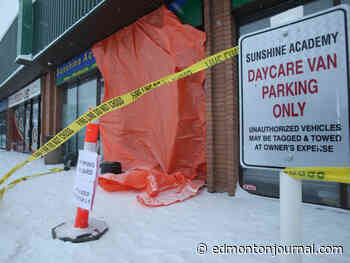 Car drives into southeast Edmonton daycare Thursday morning