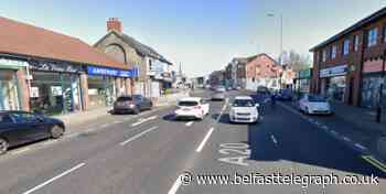 Shocking footage shows child being hit by van in Belfast after dash across main road