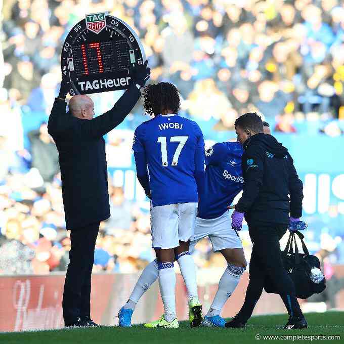 Ancelotti: Iwobi Will Resume Training With Everton  Next Week