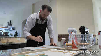 Bearded baker turns sweet treats into canvas for his art!