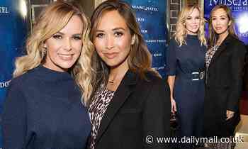 Amanda Holden looks effortlessly chic as she joins Myleene Klass at  Les Misérables opening night 