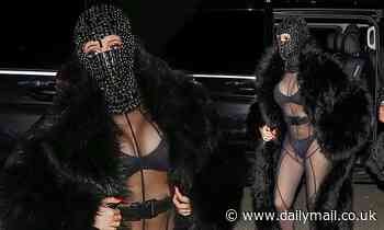 Cardi B leaves VERY little to the imagination during Paris Fashion Week show
