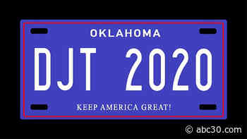 Oklahoma lawmakers propose 'Make America Great Again' license plate design