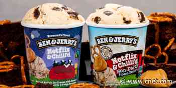Netflix, Ben & Jerry's scoop up new ice cream flavor, Netflix & Chill'd     - CNET