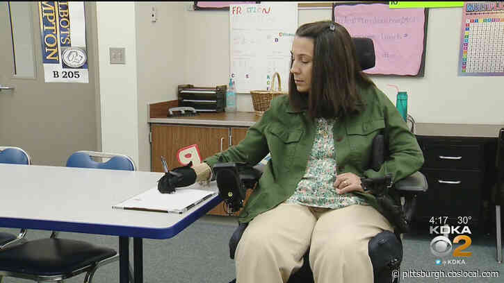 Students Invent Device To Help Teacher Who Is Wheelchair Bound