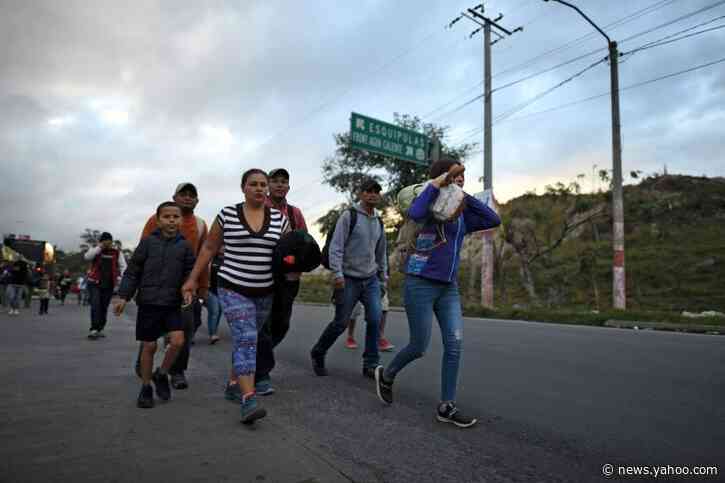 Honduran migrant caravan rumbles on through Guatemala