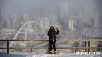 Brrrr! Edmonton plummets to around -45°C with wind chill