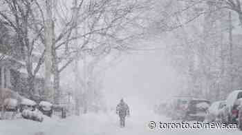 Weather agency warns of 'significant snowfall' in Toronto over weekend