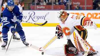 Rittich edges Andersen in brilliant goalie battle, Flames beat Leafs in shootout