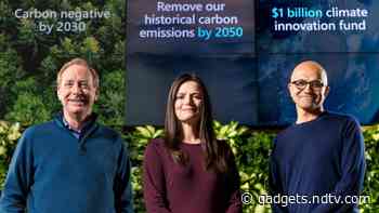 Microsoft Pledges to Erase Its Carbon Footprint, Past and Future, in Climate Push