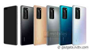 Huawei P40 Pro, Huawei P40 Pro Premium Edition Renders Leaked, Colour Options Tipped