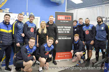 James Laithwaite cooks up Warrington Wolves' preseason meals