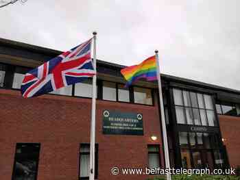 DUP councillor shows support for rainbow flag at Army's HQ