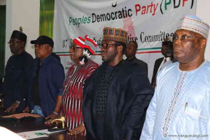 PDP to set up committee to review 2019 elections