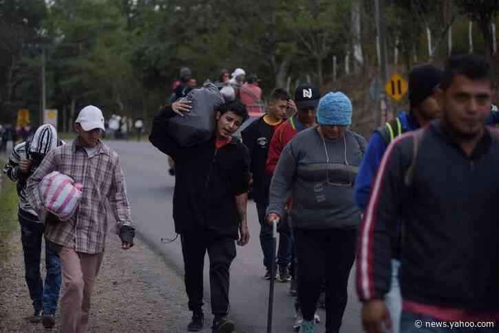 More than 2,000 migrants enter Guatemala with Mexico in their sights