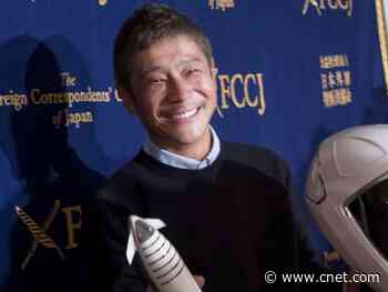 SpaceX moon passenger Yusaku Maezawa has 27,000 applicants for girlfriend to take along     - CNET