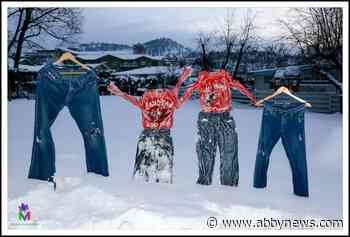 Sub-zero B.C. weather freezes clothing in just 45 minutes