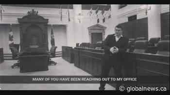 Alberta house speaker showcases retro Question Period