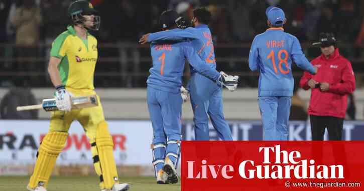 India beat Australia by 36 runs: second one-day international – live!