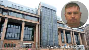 Violent thug jailed after attacking police with gym weights in Longbenton