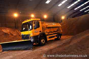 Bolton Council gritters out as temperatures could hit -2°C