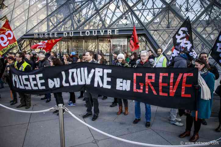 Louvre Forced to Close as Pension Strike Continues Across France