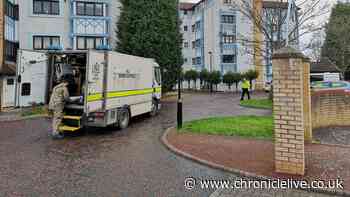 Bomb squad called to Newcastle flats following discovery of suspicious device