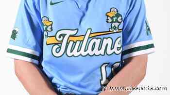 LOOK: Tulane baseball team unveils new baby blue uniforms as part of 2020 jersey reveal
