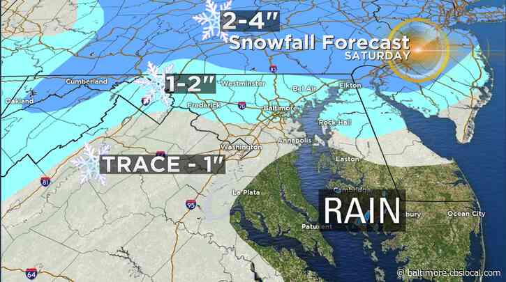 Maryland Weather: Winter Weather Advisory Issued; Snow Will Be A ‘Nuisance’