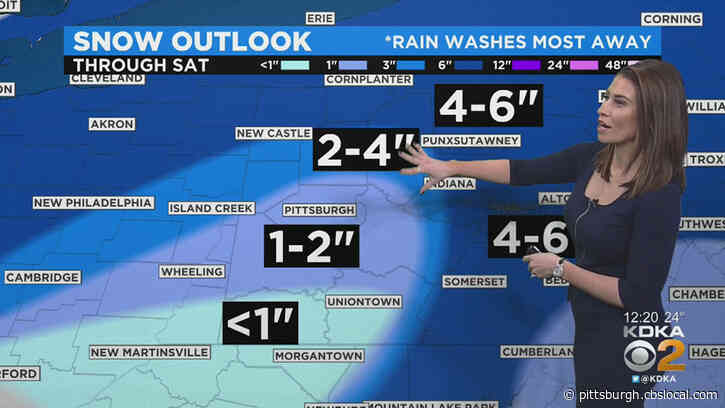 Winter Weather Advisory Issued For All Of Western Pa.