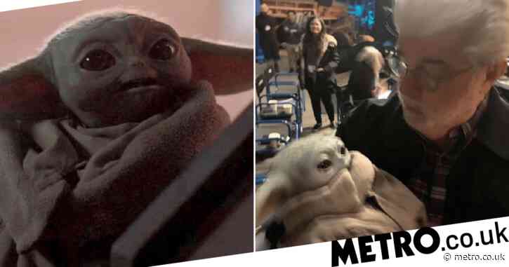 Star Wars creator George Lucas finally meets Baby Yoda and it’s as beautiful as you’d hope