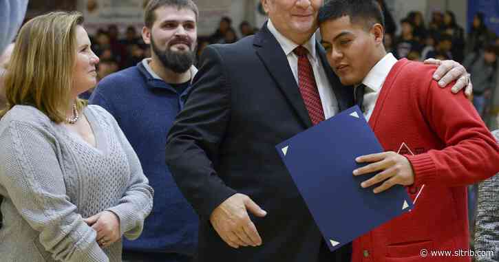 West High School students honored for fast action that saved a life last year