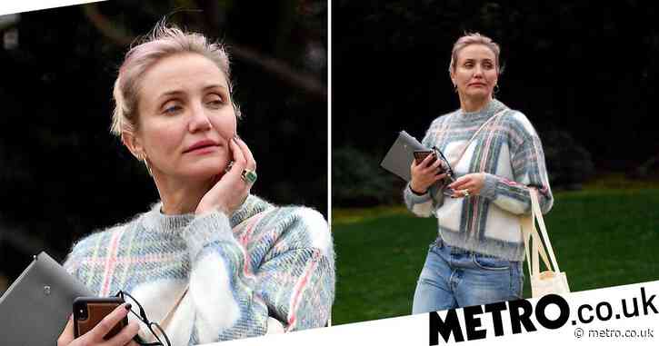 Cameron Diaz seen for first time since announcing birth of daughter Raddix with husband Benji Madden