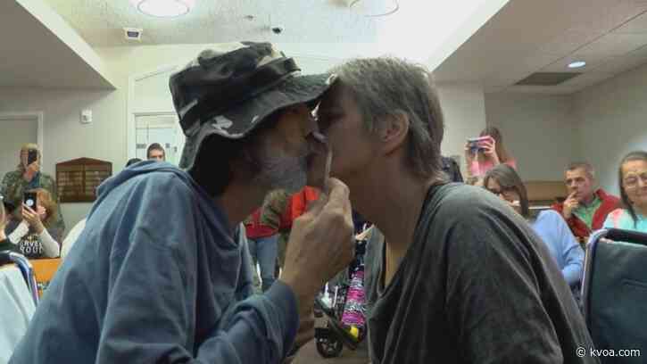 Together until the end: Indiana hospital holds wedding for dying cancer patient