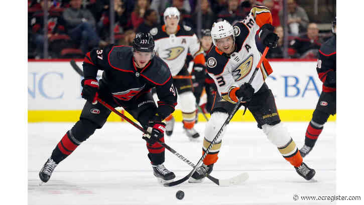 Ducks work overtime to beat Hurricanes on Sam Steel’s goal