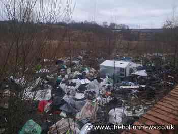 Calls for action over fly-tipping at East Lancs Paper Mill site