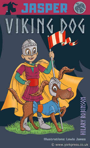 Great new children's book Jasper: Viking Dog to launch at Viking Festival