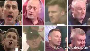 Eight men sought after Aston Villa fans’ attack on police and stewards