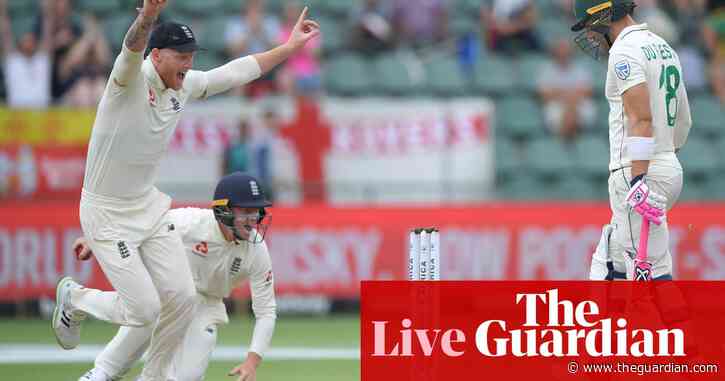 South Africa v England: third Test, day three, rain stops play – live!