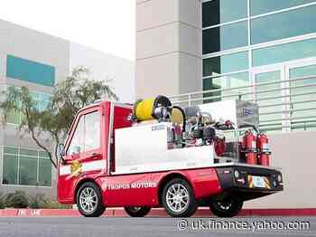 Panasonic unveils mini electric fire engine for narrow alleys and backstreets